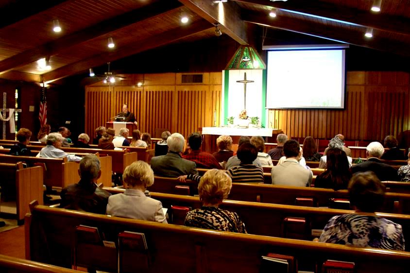 Picture of the inside of the Sanctuary